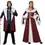 Thumbnail: Medieval European Emperor King Queen Costume Halloween Masquerade Cosplay Unifor