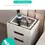 Thumbnail: Modern Multifunctional Smart Bedside Tables Modern Simple Storage Nightstands Bedroom