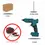 Thumbnail: WOYOFADA Electric Hot Melt Glue Gun for Makita 18V Battery Cordless Electric Glu