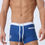 Thumbnail: AQUX Brand men's Swim low rise swimwear sexy low personality male beach swimming