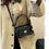 Thumbnail: Designer Paris Inspired Crossbody Bag Women's Minimalist Leather Purse Vintage L