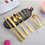 Thumbnail: Stainless Steel Tableware Set, Portable Knife, Fork, Spoon, Chopsticks, Straw, W