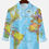 Thumbnail: Men's Shirt Graphic Shirt Map Turndown 3D Print Outdoor Street Long Sleeve Butto