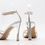 Thumbnail: Sandals Sexy Women's High Heels Suit Female Beige Low-Heeled Shoes With Str