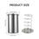 Thumbnail: 304 Stainless Steel Ham Press Maker Machine With Thermometer Multifunctional Rou