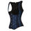 Thumbnail: Steel Boned Corset Plus Size Underbust Corset Shoulder Straps Gothic Corset Vest