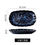 Thumbnail: Japanese Main Course Plate Creative Blue Kiln Glaze Tableware Set Salad Bowl Res