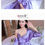 Thumbnail: Robe Gown Sets Women Ice-silk 2PCS Floral Fashion Sexy Sleepwear Lace Up Chic Th
