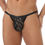 Thumbnail: Men Thong Sexy Underwear Ultra-Thin Mesh Panties Man G String T-back Checkered T
