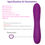 Thumbnail: G Spot Vibrator for Women Strong Vibration AV Wand Dildo Vagina Anal Quick Orgas