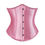 Thumbnail: Women Corset Wide Belt Back Bandage Slim Waist Body Shaper Bustiers Gothic Punk 