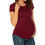 Thumbnail: 2025 Women'S Maternity Tops Breastfeeding Floral Printed Tops Double Layer Soft 