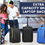 Thumbnail: Business Rolling Luggage Backpack Waterproof Backpack with Wheels Travel Trolley