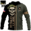 Thumbnail: WBWA Veteran Military Army Suit Soldier Camo Autumn Pullover NewFashion Tracksui