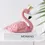 Thumbnail: Resin Flamingo Ornament Decorative Figurines Home Desk Flamingo Decor Craft Wedd