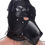 Thumbnail: Leather Padded Hood Mask Blindfold Head Restraint Harness Mask, BDSM Bondage Gim