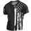 Thumbnail: American Flag Street Style Men's 3D Print T-Shirt Tee Vintage American Independe