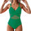 Thumbnail: Sexy One Piece Swimsuit Women's Pure Color Mesh Bikini Swimsuit Summer New