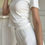 Thumbnail: White Sweet Eyelet Short Sleeve T-shirt Shorts Set Women Casual Home Pajama 2 Pi