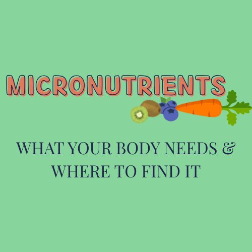 Human Micronutrient Needs