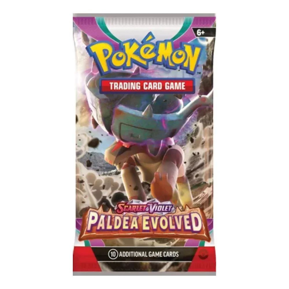 Pokemon Paldea Evolved Booster Pack SV02
