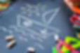 school-background-with-books-chalks-penc