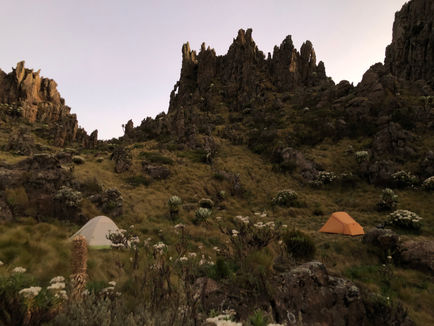 Dragon’s Teeth Campsite, Aberdares National Park