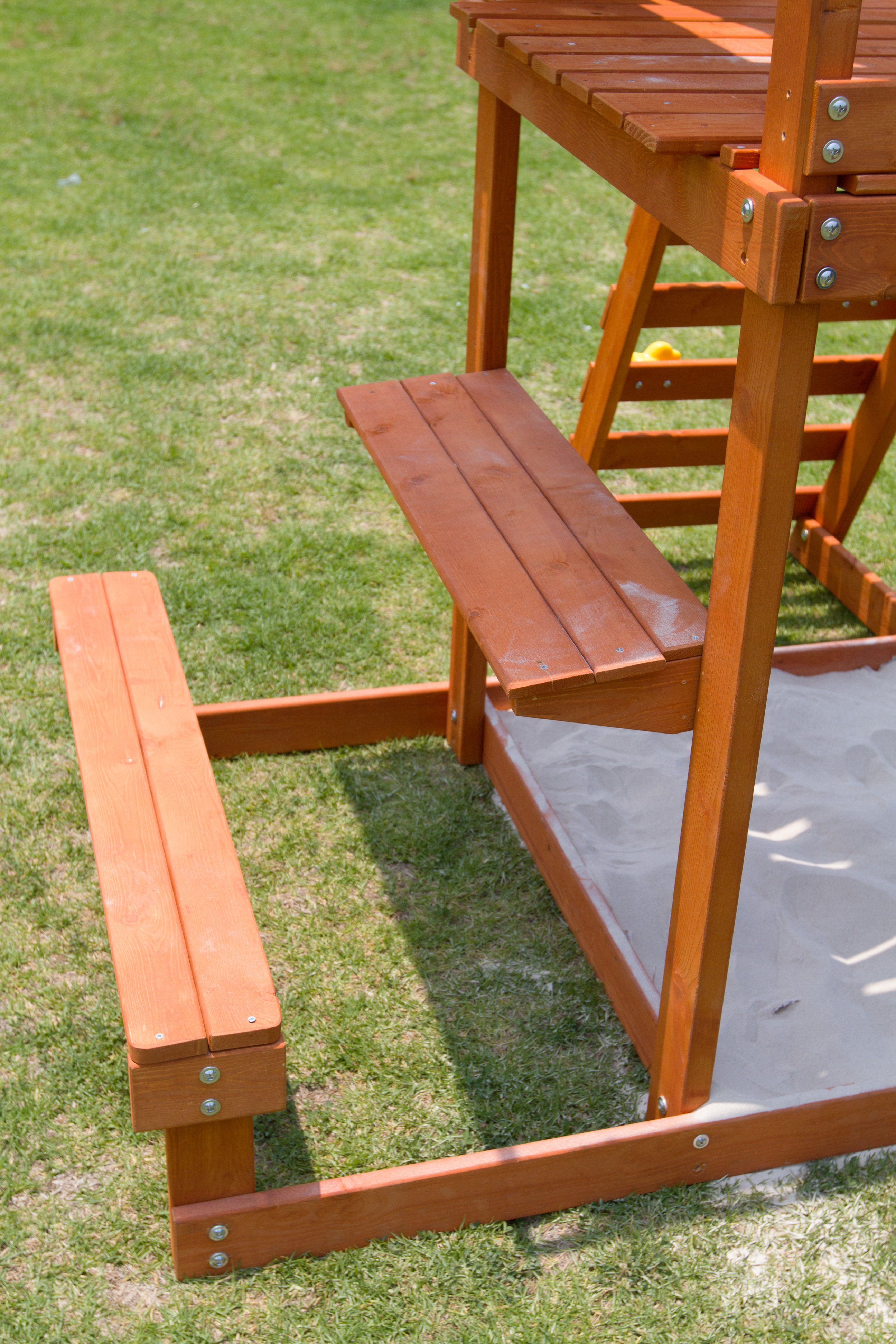 Grand Mesa Wooden Swing Set sportspower