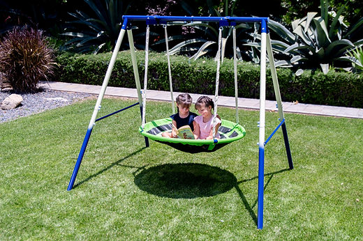 Swing Big 3枚セット Sportspower Playground Swing Set with Triple Adjustable Swings