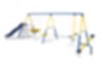 Thumbnail: Super 10 Metal Swing Set