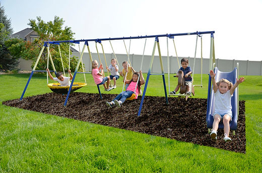 Super 8 Fun Metal Swing Set | Sportspower