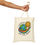 Thumbnail: Happily On The Move Cotton Canvas Tote Bag,