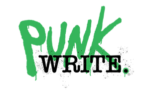 punkwrite logo b & w