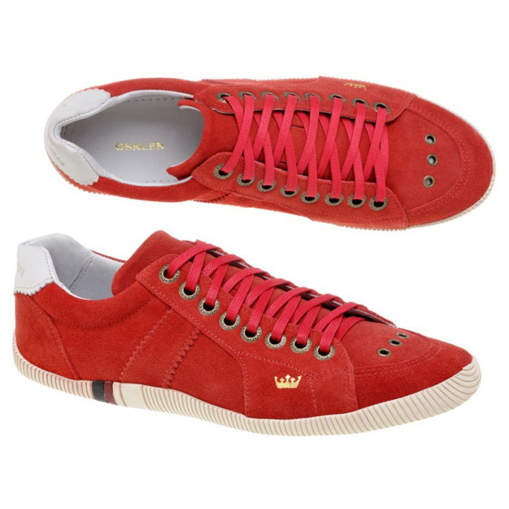 Sapatenis Osklen Riva Vermelho
