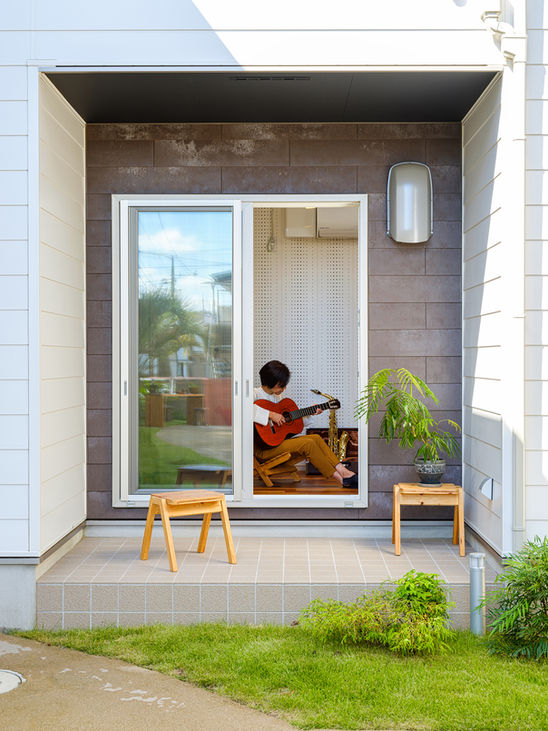防音室のある賃貸住宅。