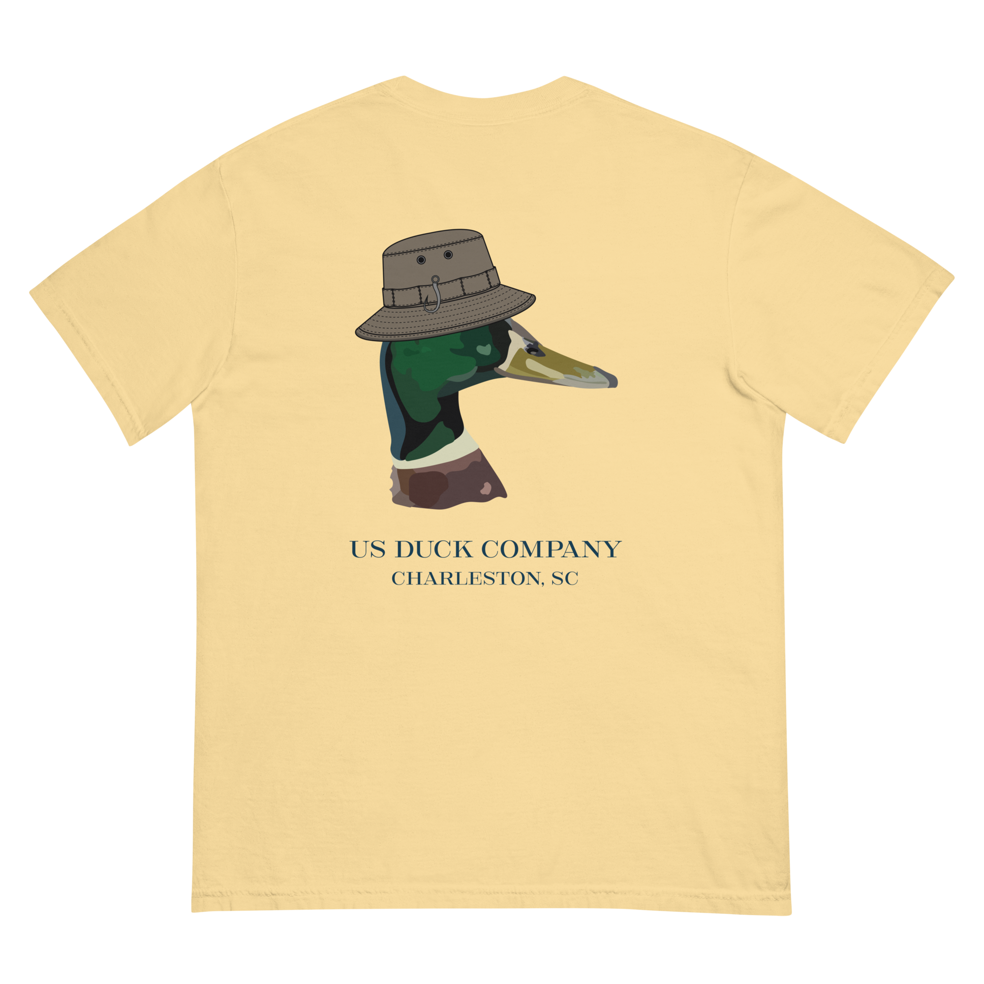 US Duck Company Duck with a Hat Men's T-Shirt