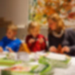 Lebkuchenhausaktion für Kinder