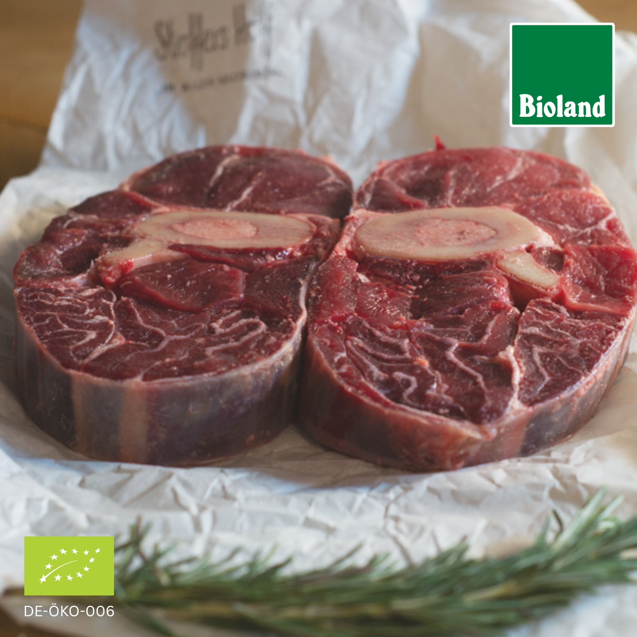 Beinscheiben vom Weiderind (2 - 3 Stck., insgesamt etwa 1 kg)