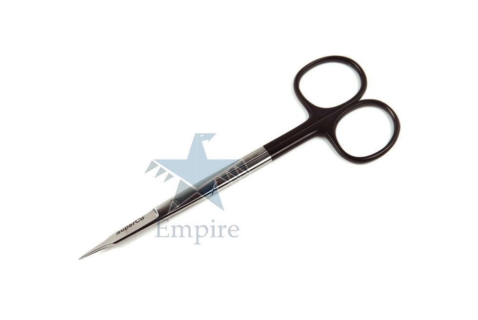 REYNOLDS Scissors, Black Handles, 13cm, 5 inches, STR tips
