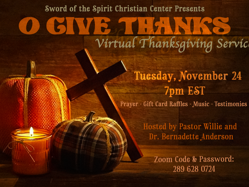O Give Thanks Service!
