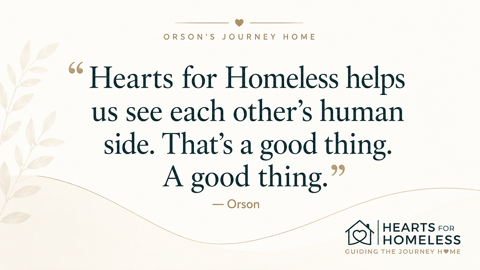 Orson’s Journey Home
