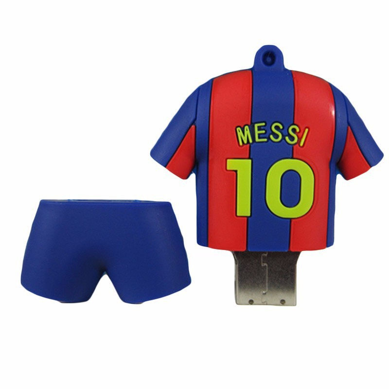 Miniatura: Memoria Flash USB Messi Barcelona 16 GB.