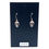 Thumbnail: Skull Drop Earrings (Large) - J140