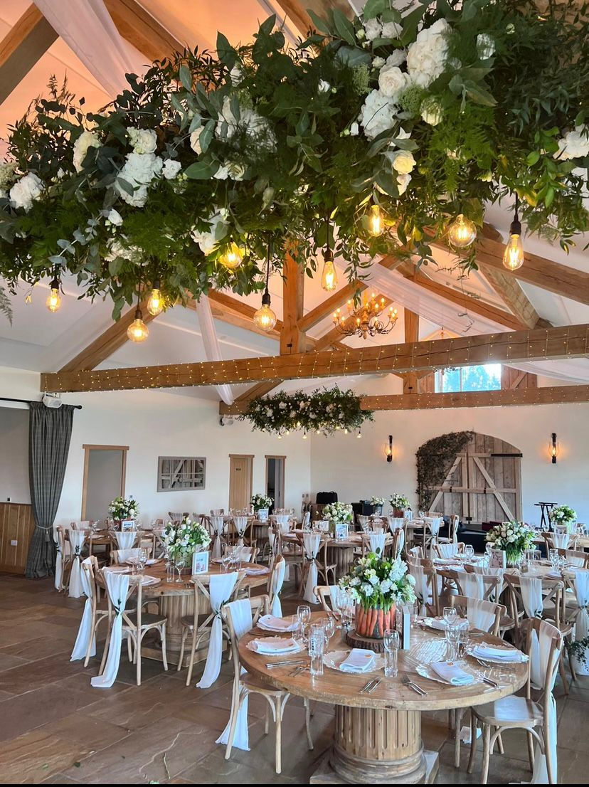 Reception Table Flowers - North West Wedding Florist