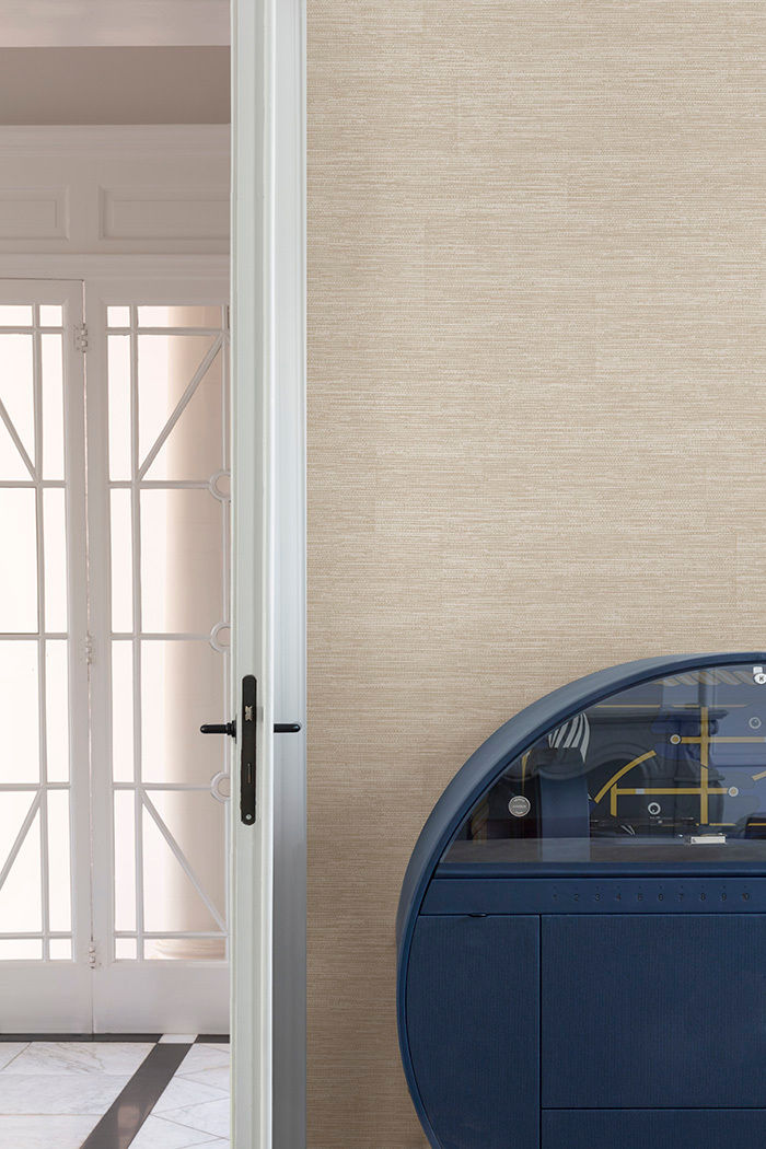 Vista de Papel Tapiz Precious Weaves PW1022 en muro