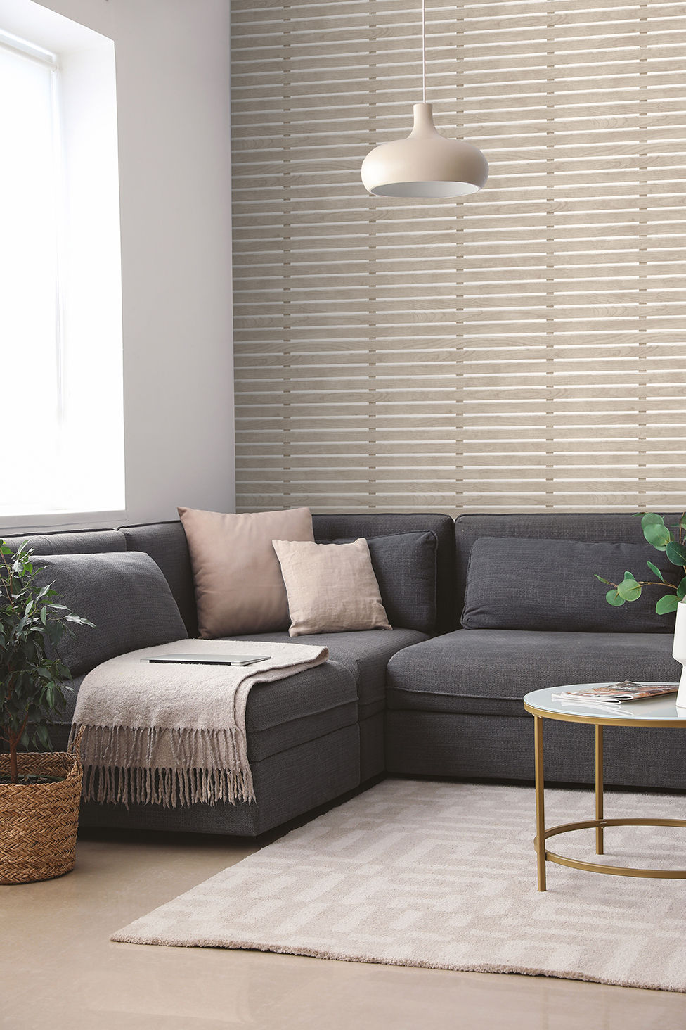 Papel Tapiz Botanique M806-17 en muro