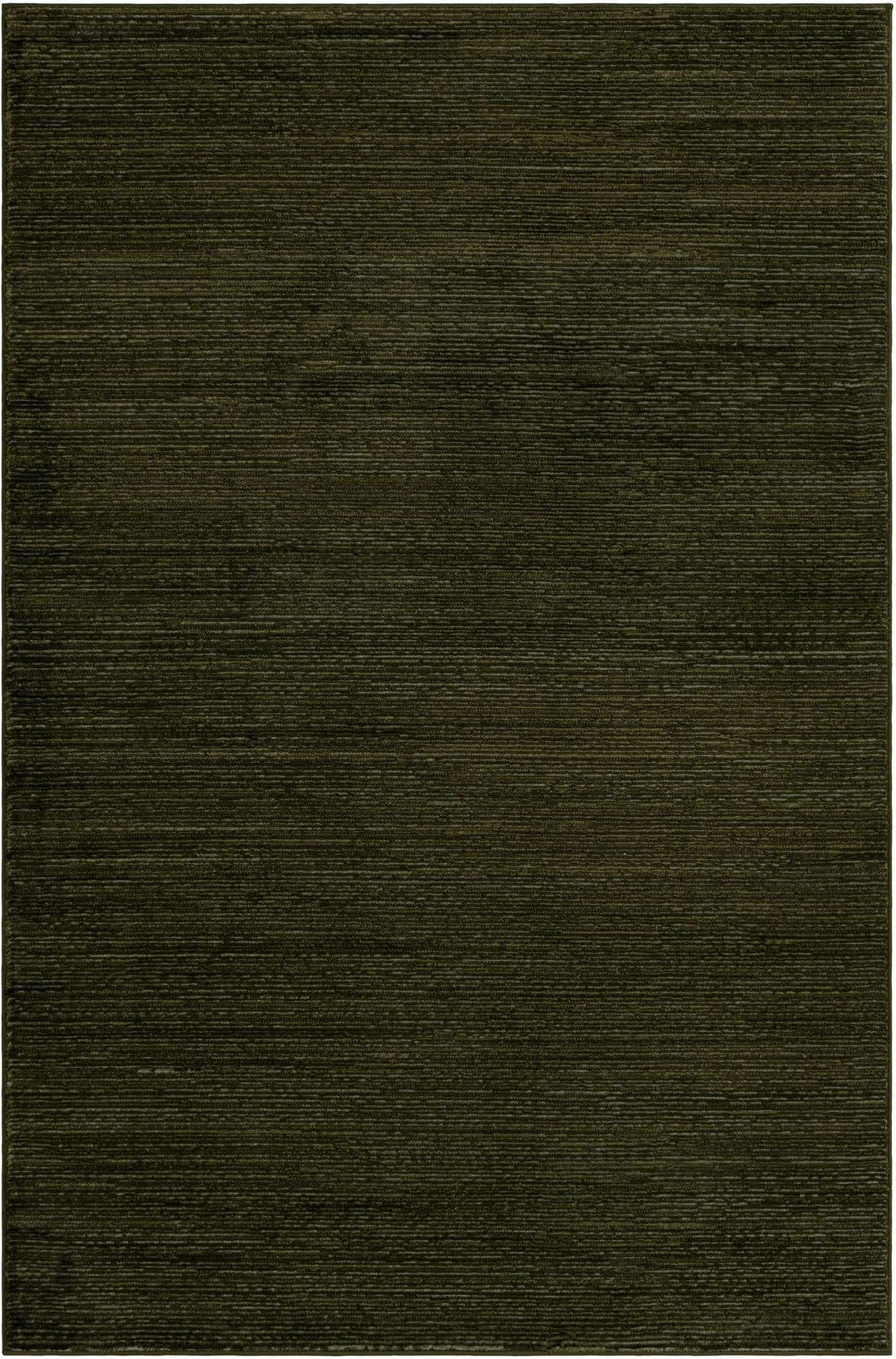 Vista Frontal de Tapete Londres Solido en Verde