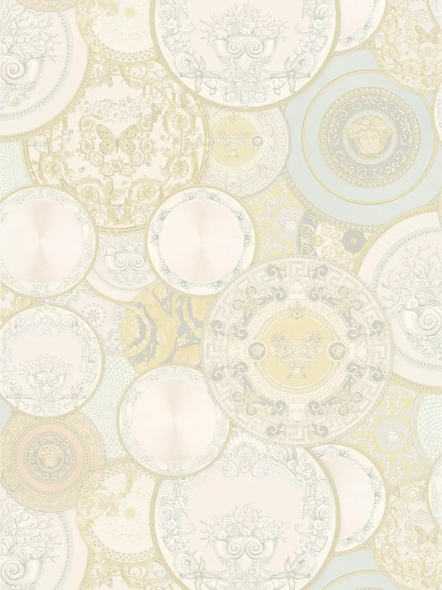 Vista frontal de Papel Tapiz Versace VI 349012