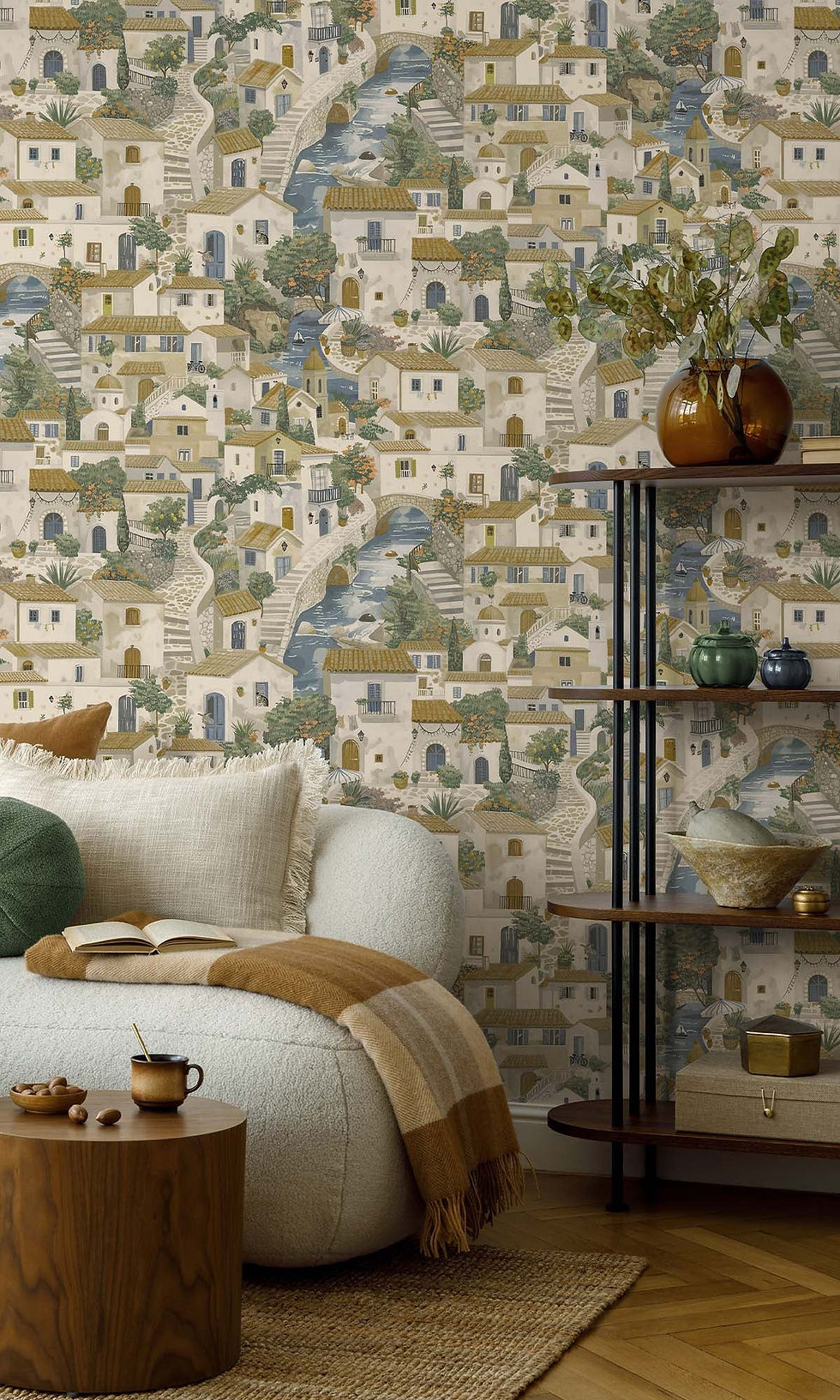 Papel Tapiz Wanderlust 92021 en muro.