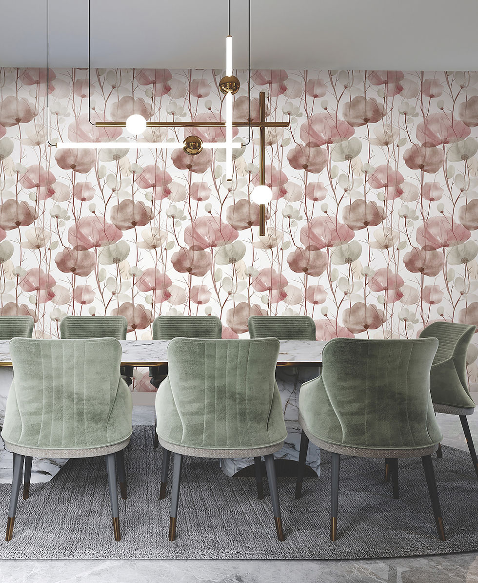 Miniatura: Papel Tapiz Caviar  VR1536 en muro